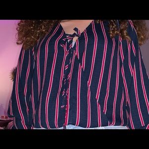 Red white and navy blue